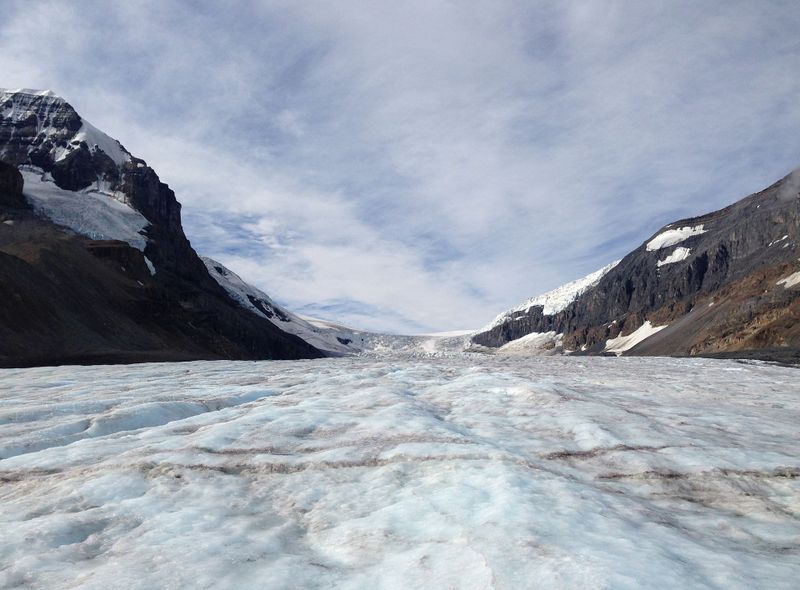 Athabasca Glacier Icefields Parkway Banff Jasper National Parks Canada