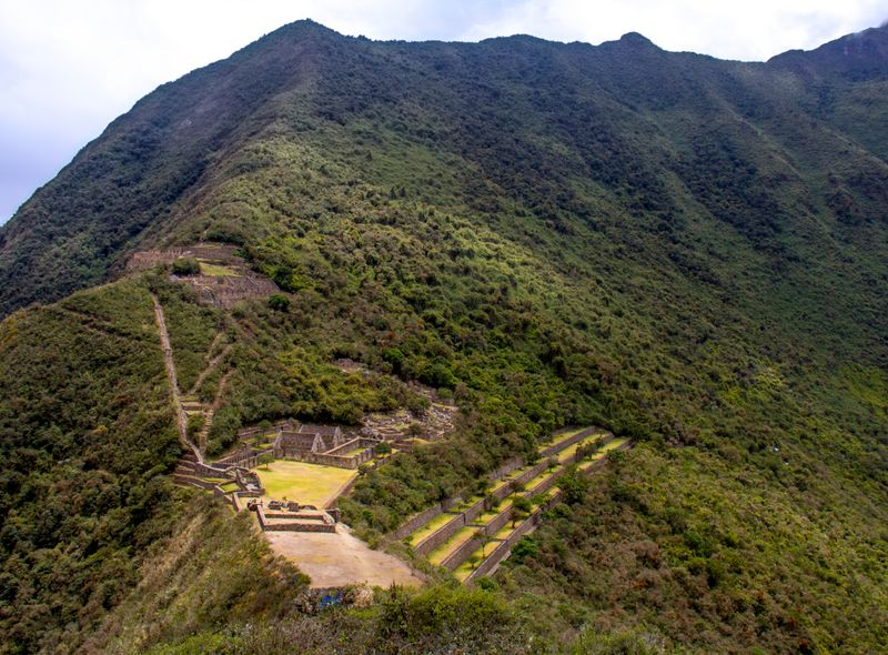 Choquequirao ruines