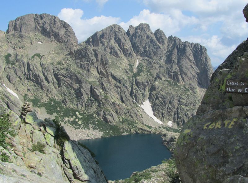 Ruige berglandschappen op Corsica