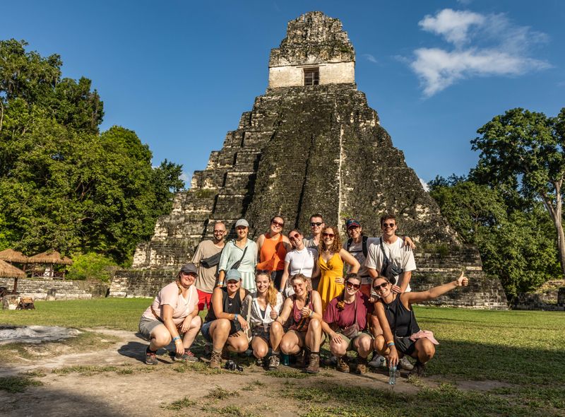 Maya-ruïnes van Tikal