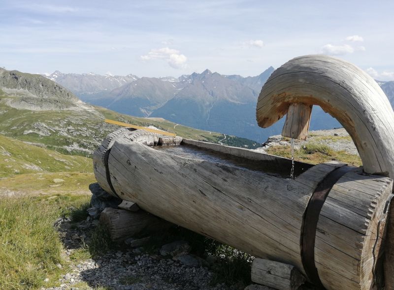 Uitzicht bij Refuge de la Dent Parrachée