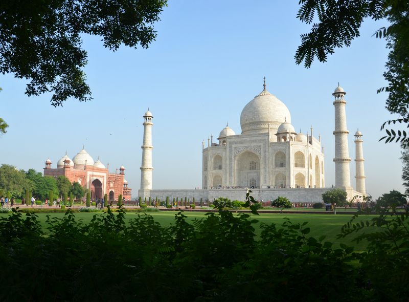 Groepsreis India Taj Mahal in Agra bij zonsopgang
