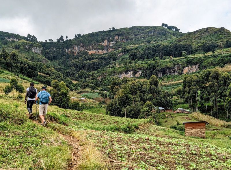 Groepsreis Oeganda Mt Elgon dagwandeling Kapchorwa-Benet Trail