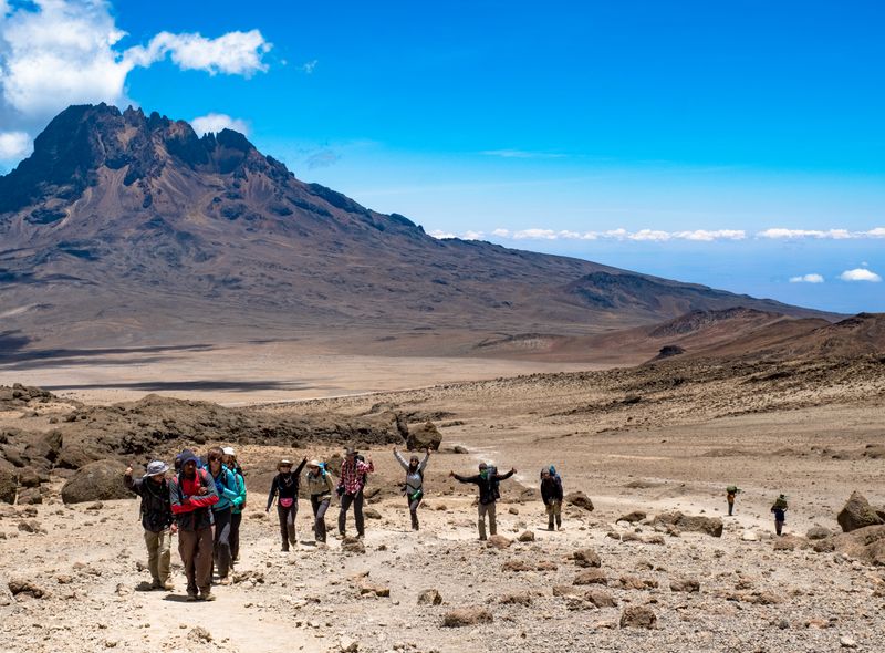 Groepsreis Tanzania Machame Route Kilimanjaro trekking