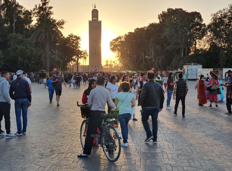 Groepsreis Marokko Marrakech Djemaa el Fna plein
