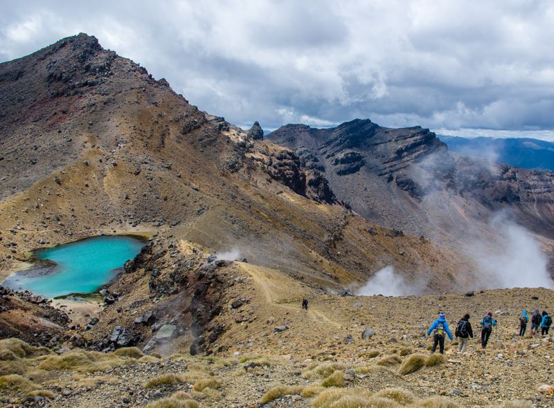Groepsreis Nieuw-Zeeland Tongariro Crossing