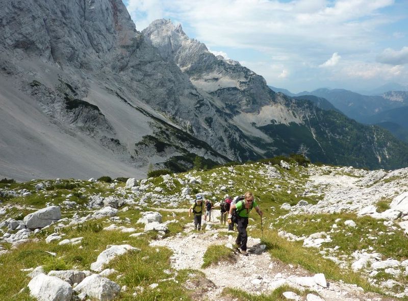 De landschappen in de Steiner-Alpen