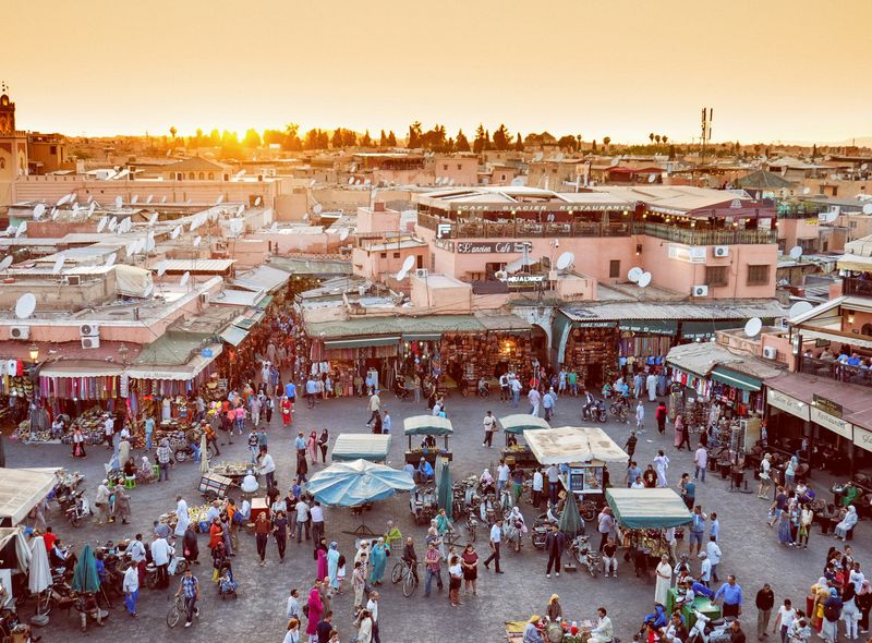 Groepsreis Marokko Marrakech Djemaa El Fna