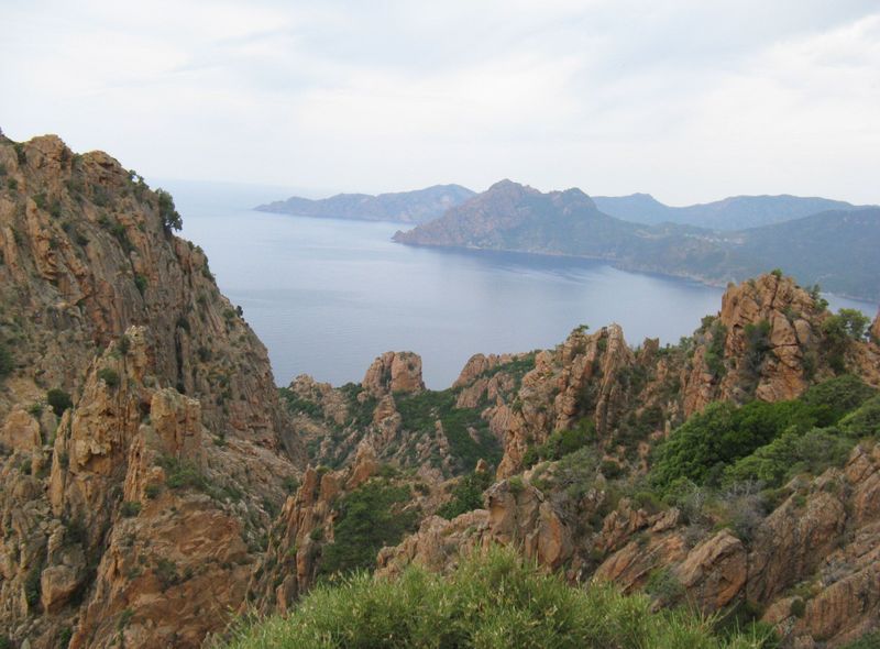 De Golf van Porto aan Corsica