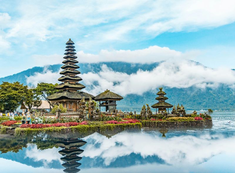 Waterpaleizen op Bali
