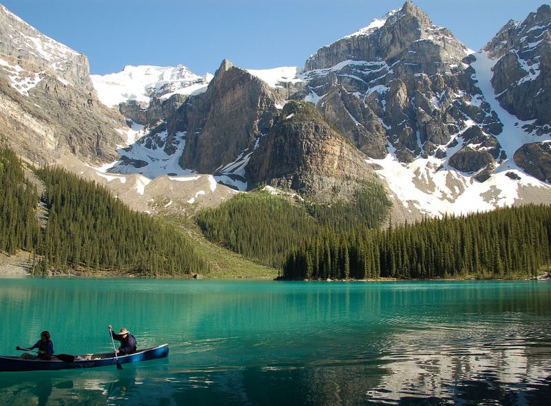 Lake Louise Banff National Park West-Canada rondreis huurauto Alberta