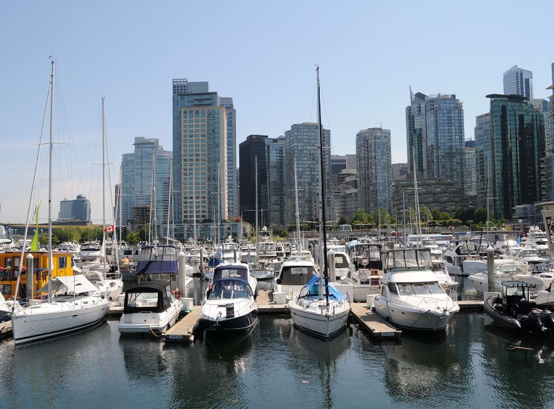 Canada Vancouver Harbour British Columbia roadtrip 