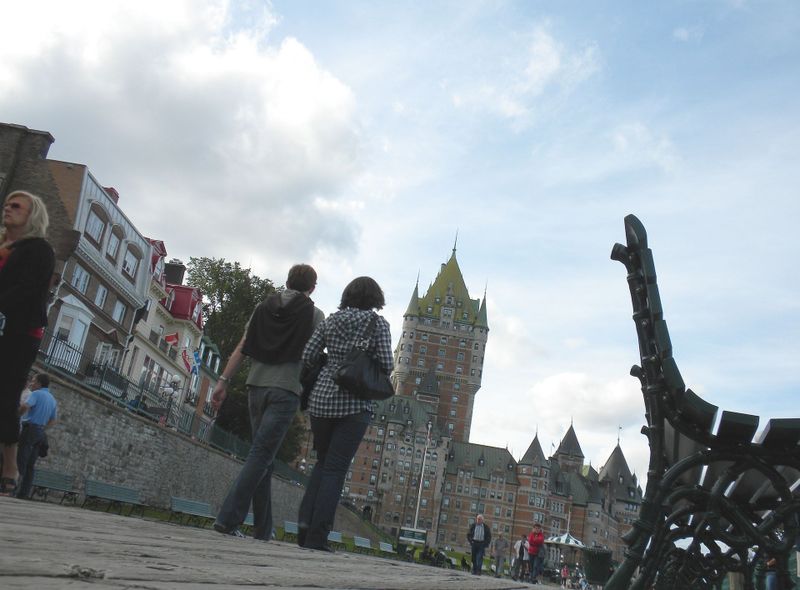 Quebec City Dufferin Terrace Canada rondreis huurwagen