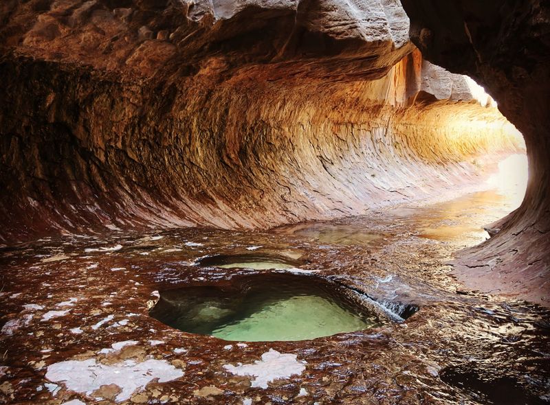 The Subway in Zion National Park 