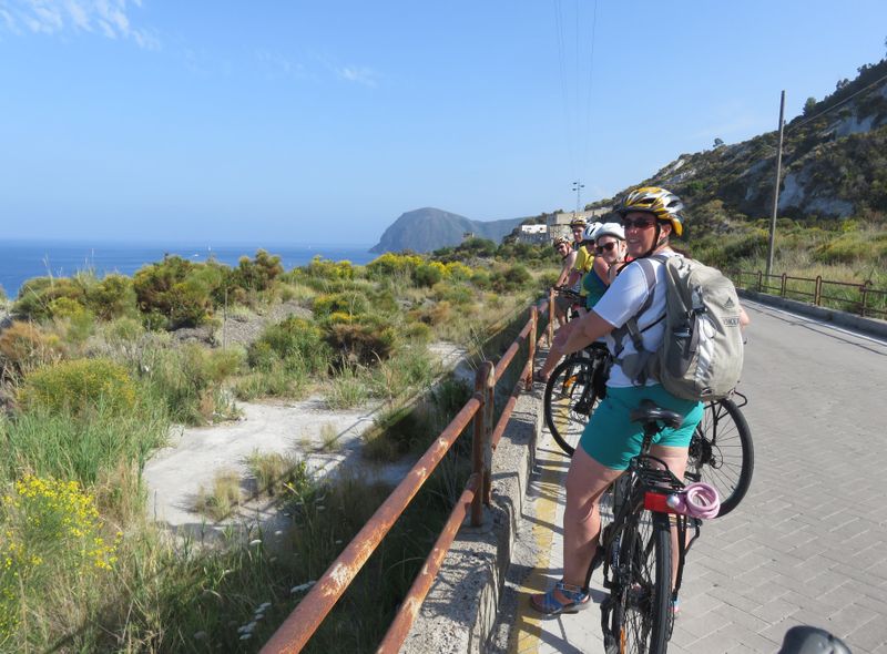 fietstocht Lipari