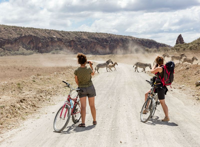 Groepsreis Kenia, Oeganda en Tanzania Hell&#039;s Gate Kenia fietstocht safari