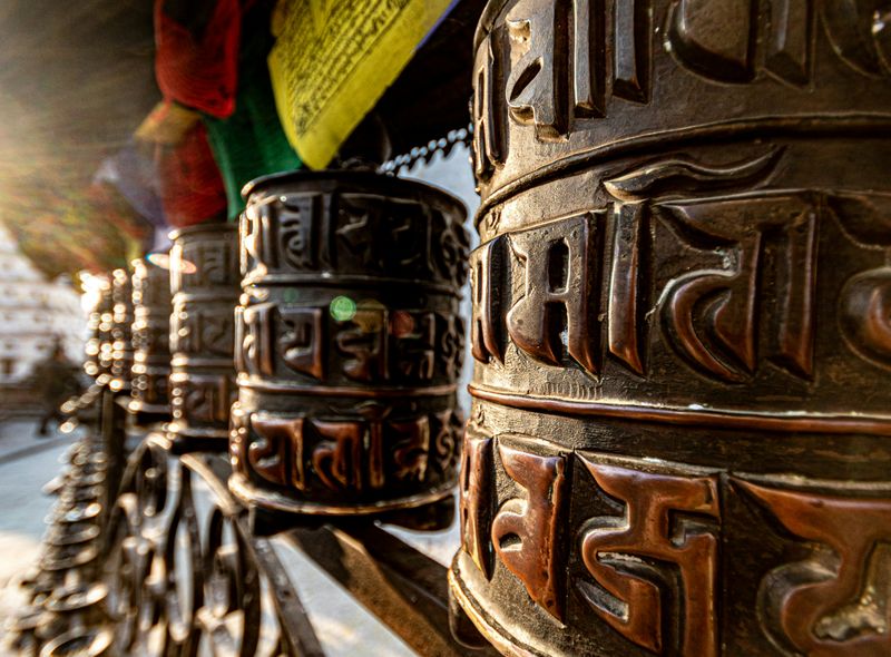 Groepsreis India gebedsmolens