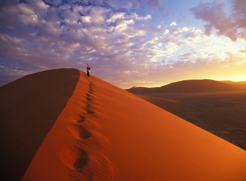 Sossusvlei Death vlei kampeerreis Namibië Afrika