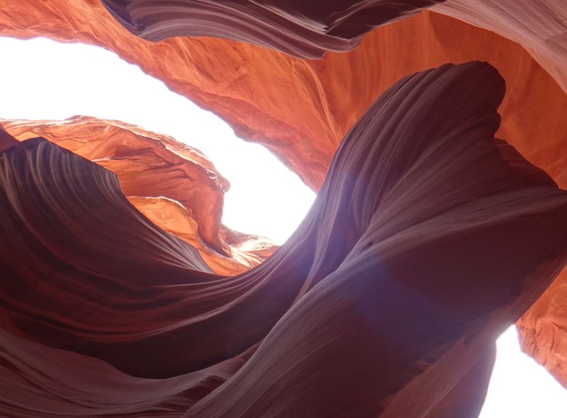 Antelope Canyon Arizona rondreis huurwagen Verenigde Staten
