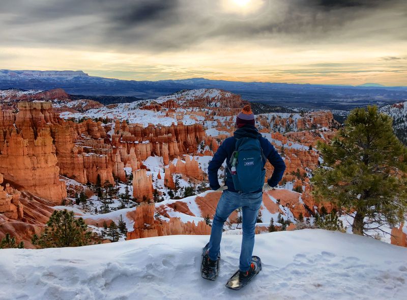 Bryce Canyon in de sneeuw