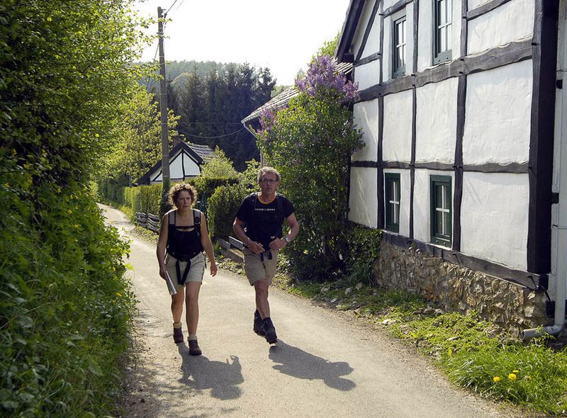 Voeren - wandelen langs GR-paden
