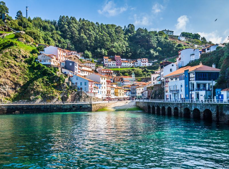 Cudillero Spanje