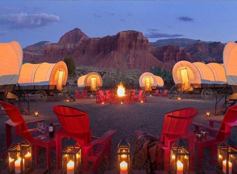 glamping capitol reef USA