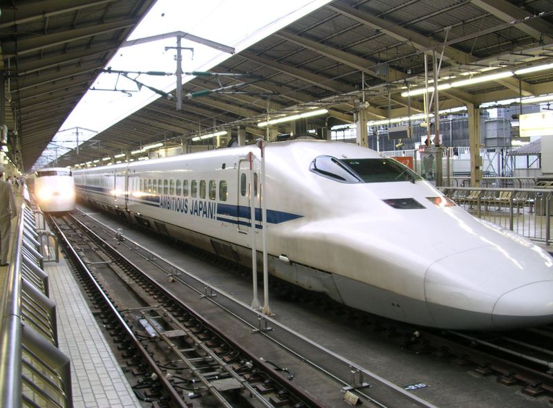 Shinkansen trein Tokyo