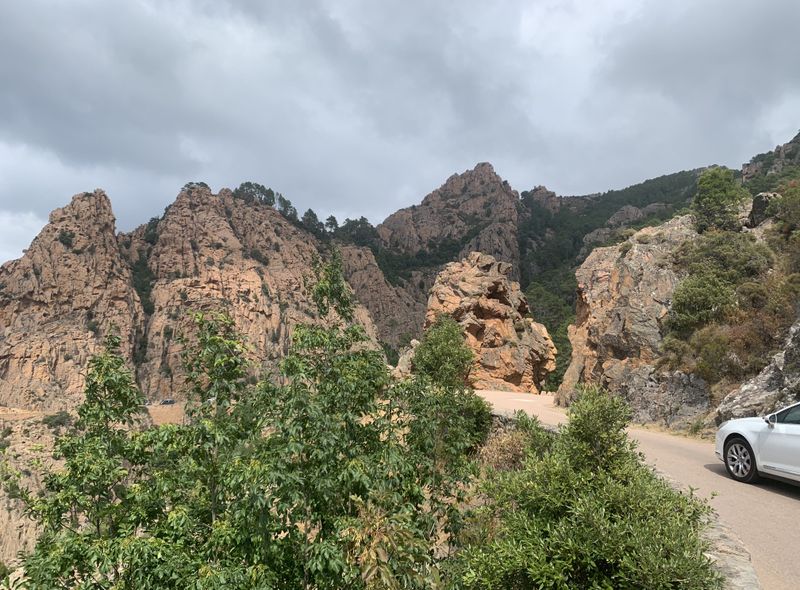 Calanches de piana corsica