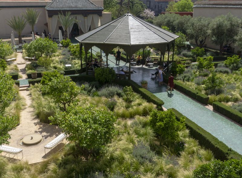 Jardin Secret in Marrakech in Marokko