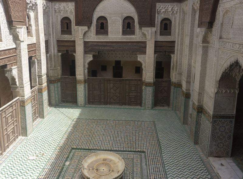 Koranschool van Meknès in Marokko