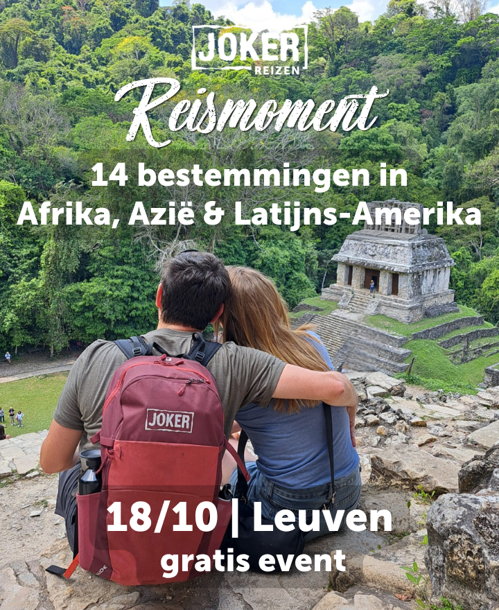 Gratis beurs over reizen naar Zuid-Afrika, Namibië, Tanzania, Botswana, Marokko, Kaapverdië, Sri Lanka, Japan, Indonesië, Vietnam, Thailand, Nepal, Peru en Mexico