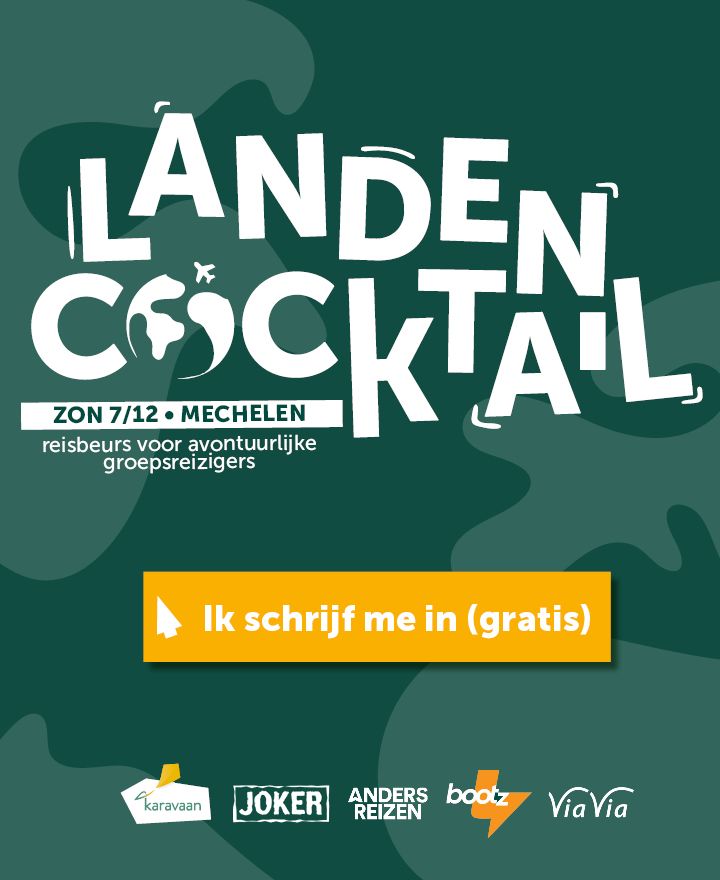 Landencocktail reisbeurs voor groepsreizen