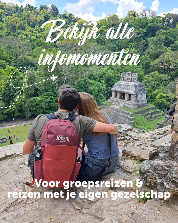 reisbeurzen en infomomenten