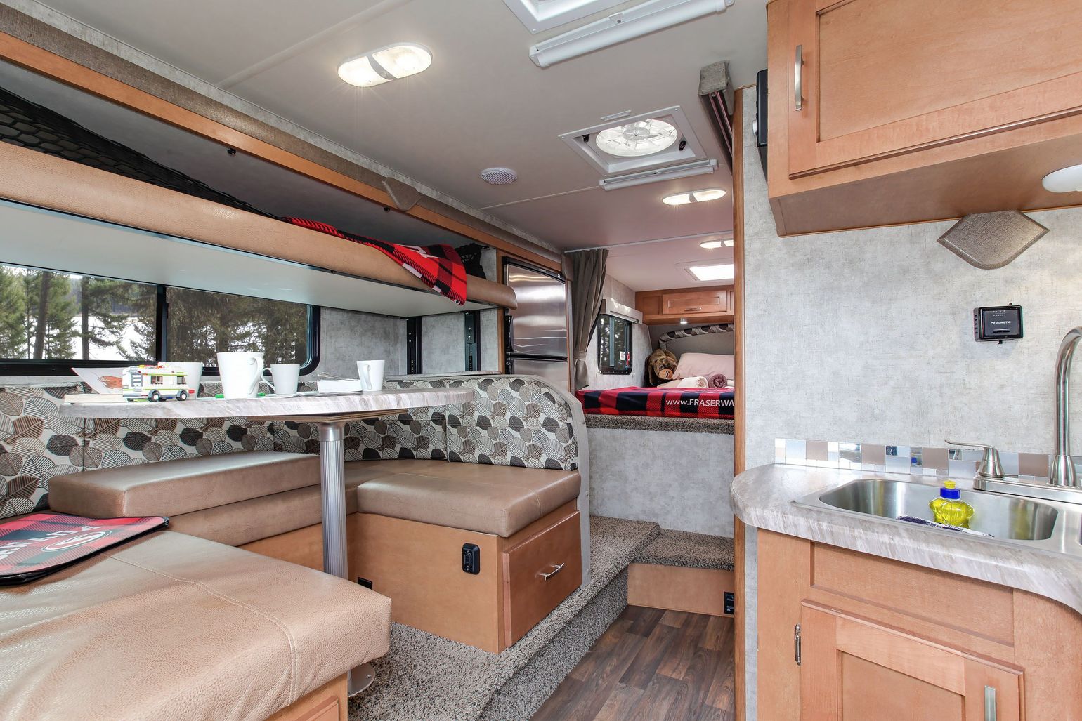 Fraserway Truck Camper Slide Bunk