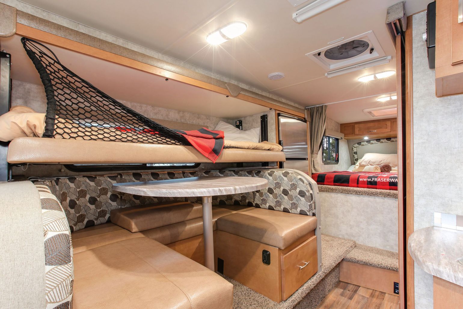 Fraserway Truck Camper Slide Bunk