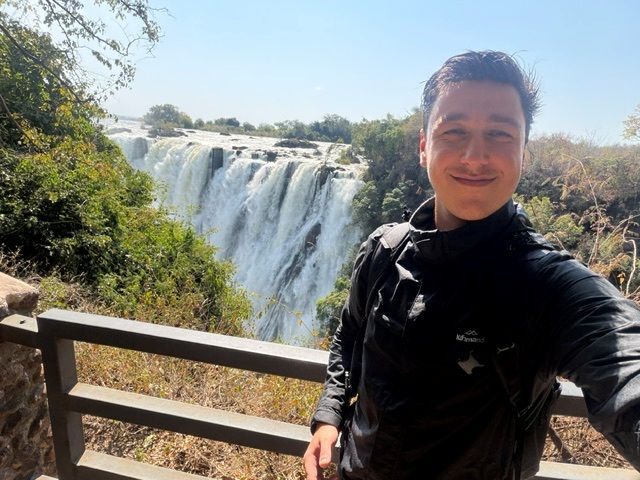 yannick bij vic falls