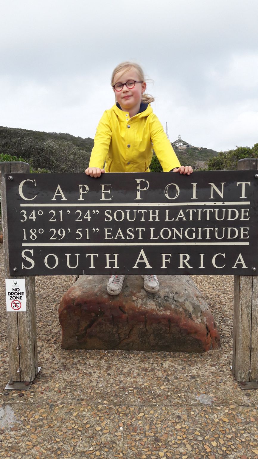 Kaap de goede hoop met kinderen