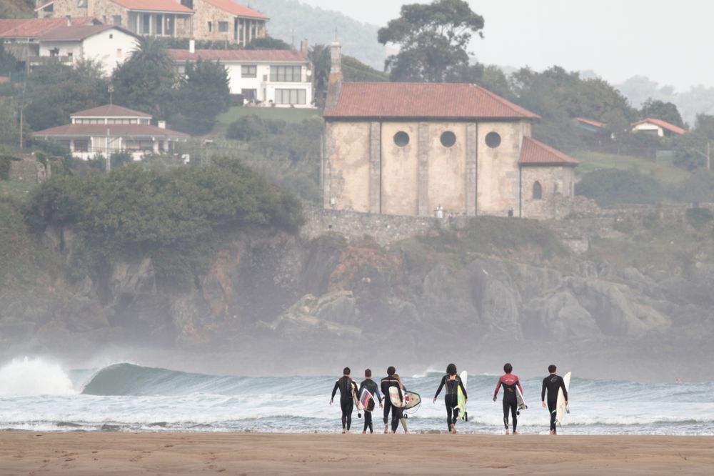 La mundaka surfen Spanje