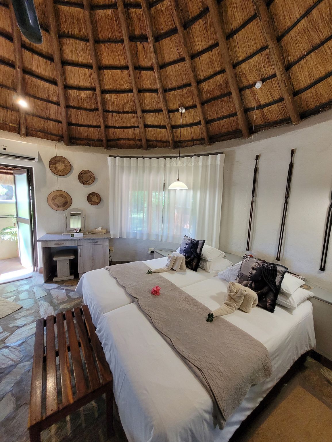 Slaapplaats prive park lodge zuid-afrika