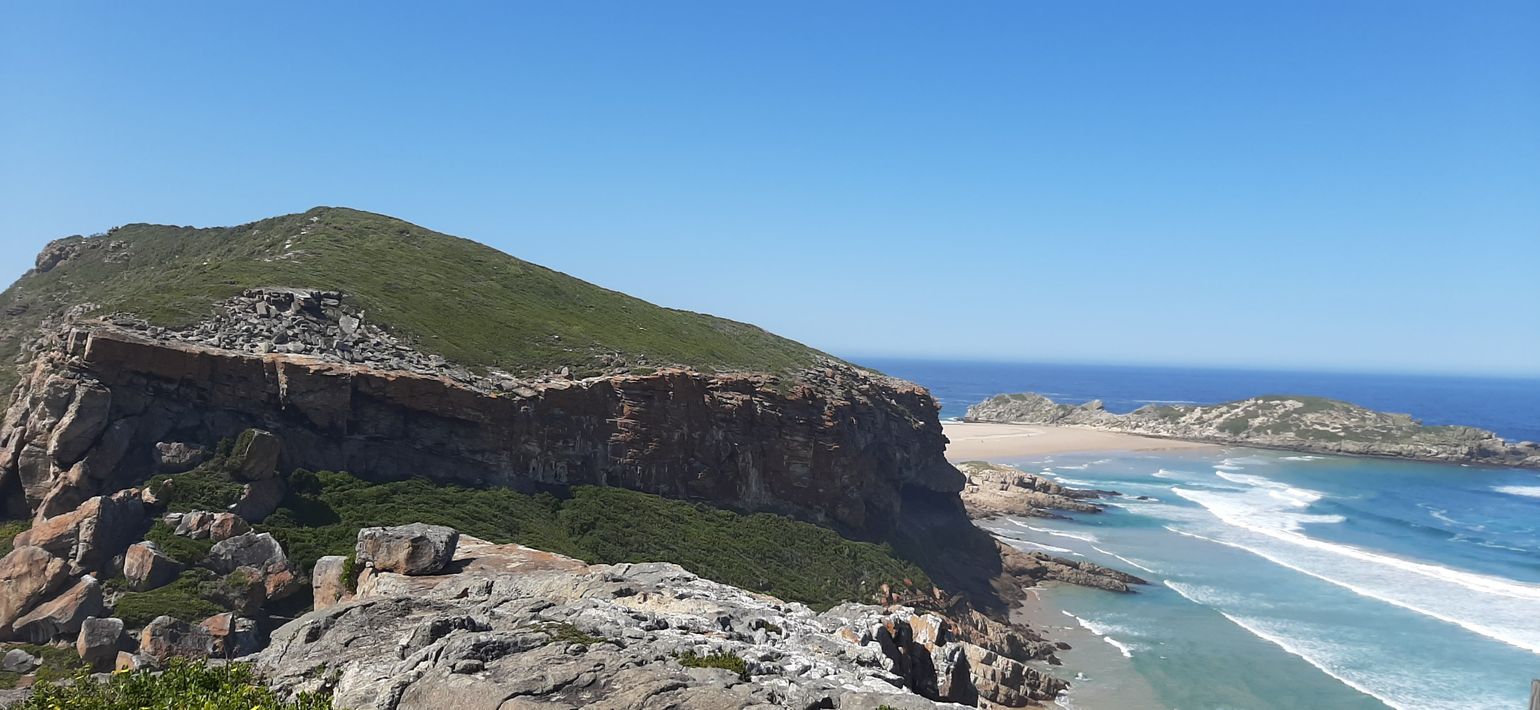 Uitzicht over het schiereiland Robberg