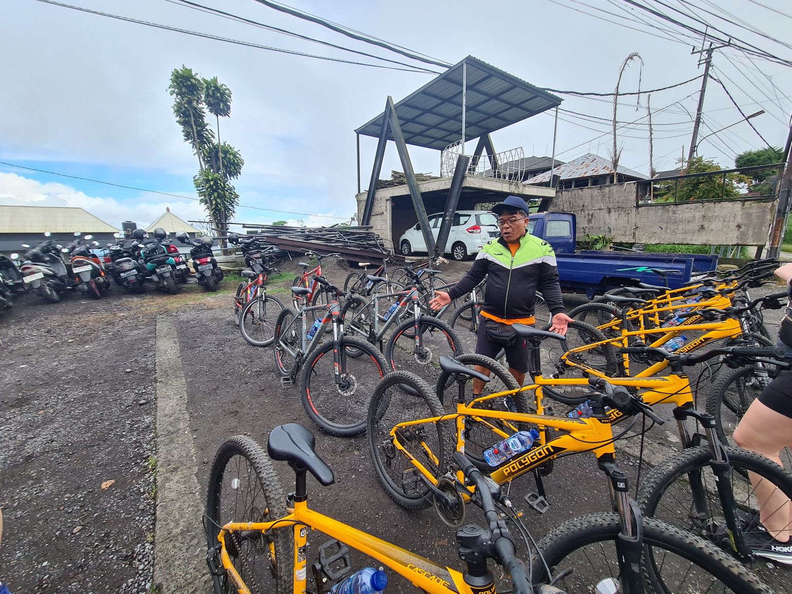 Mountainbiketocht Ubud Bali Indonesië - Joker
