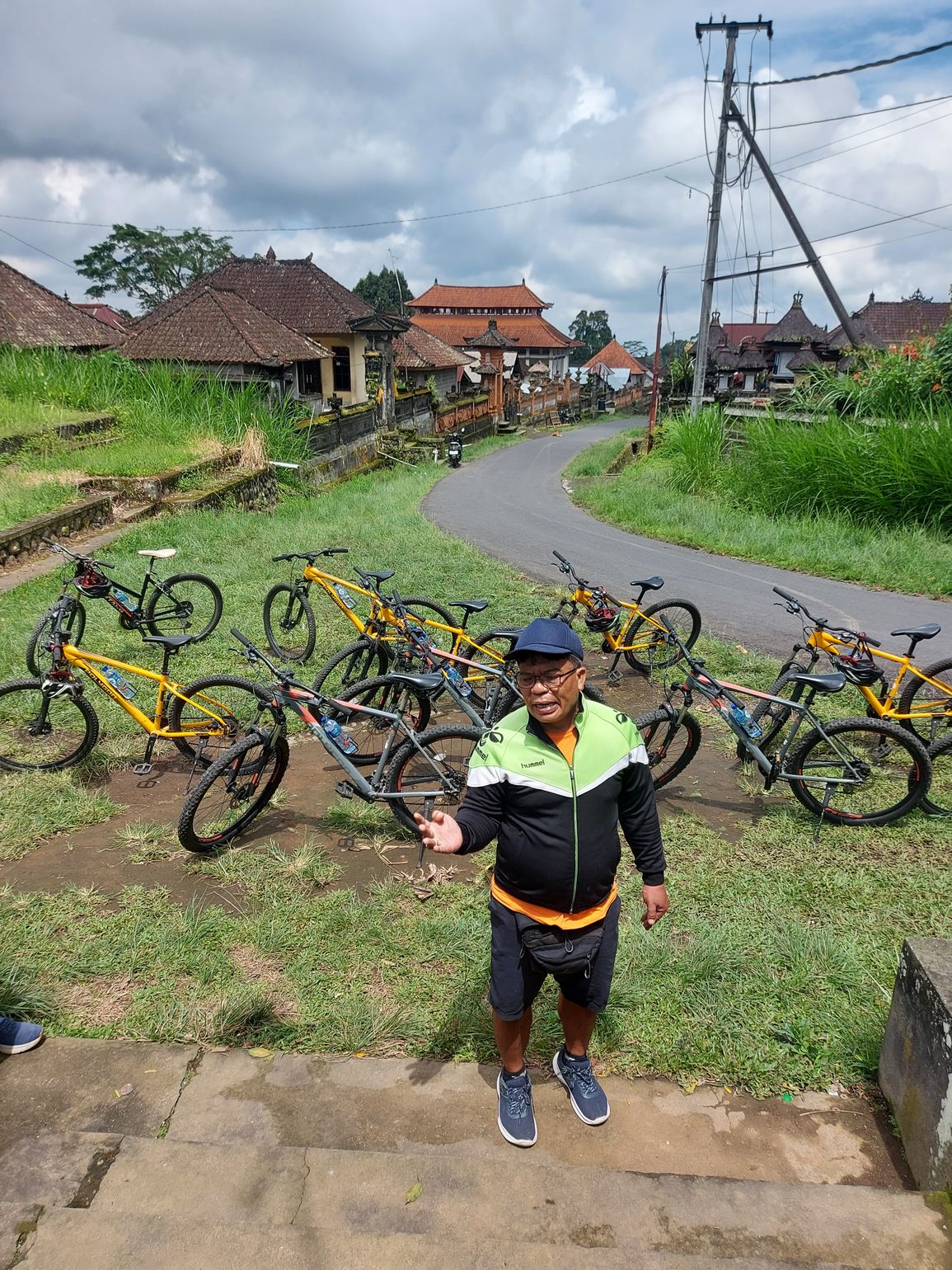 Mountainbiketocht Ubud Bali Indonesië - Joker
