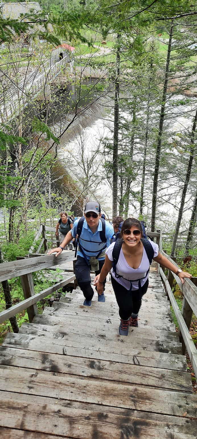 dagtocht Parc National des Hautes-Gorges-de-la-Rivière-Malbaie 