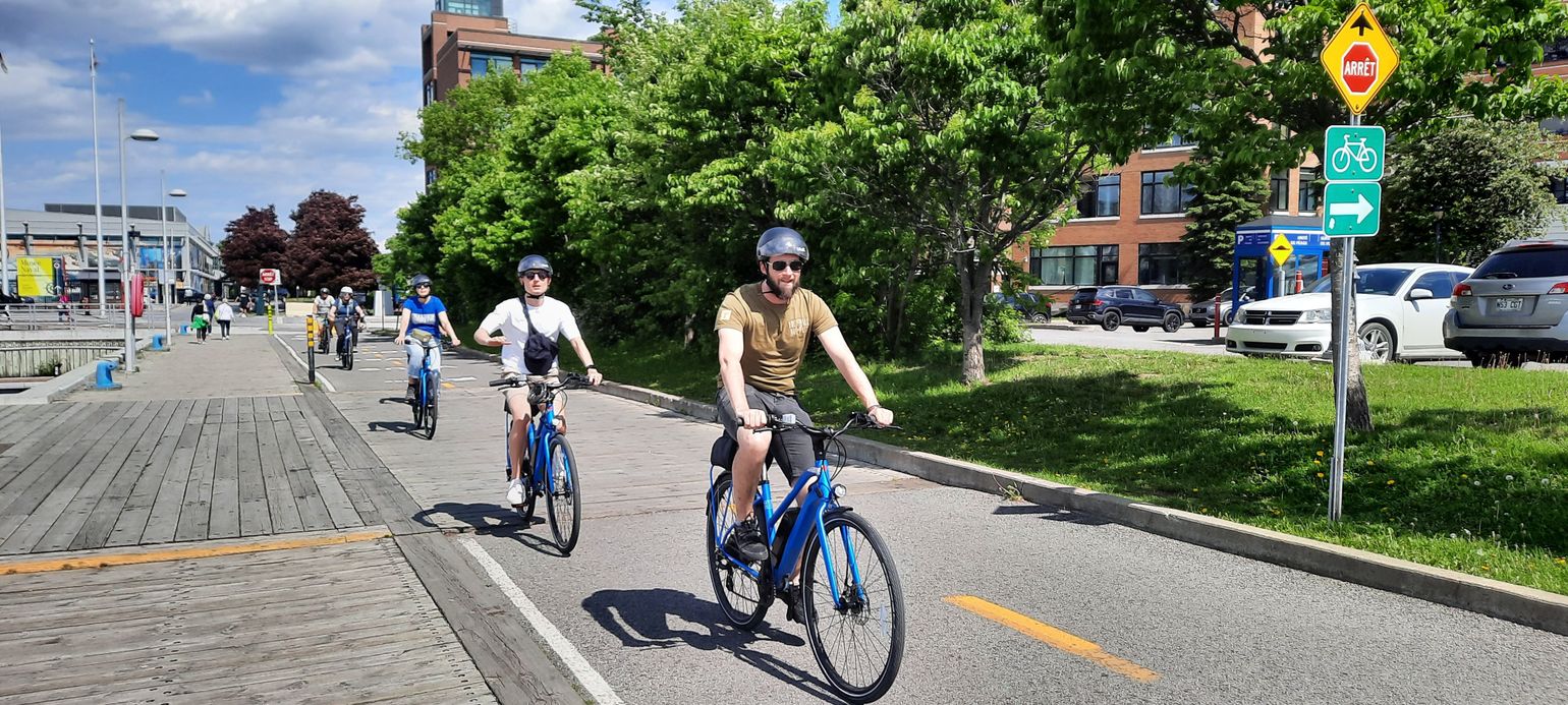 Fietsen in Quebec City