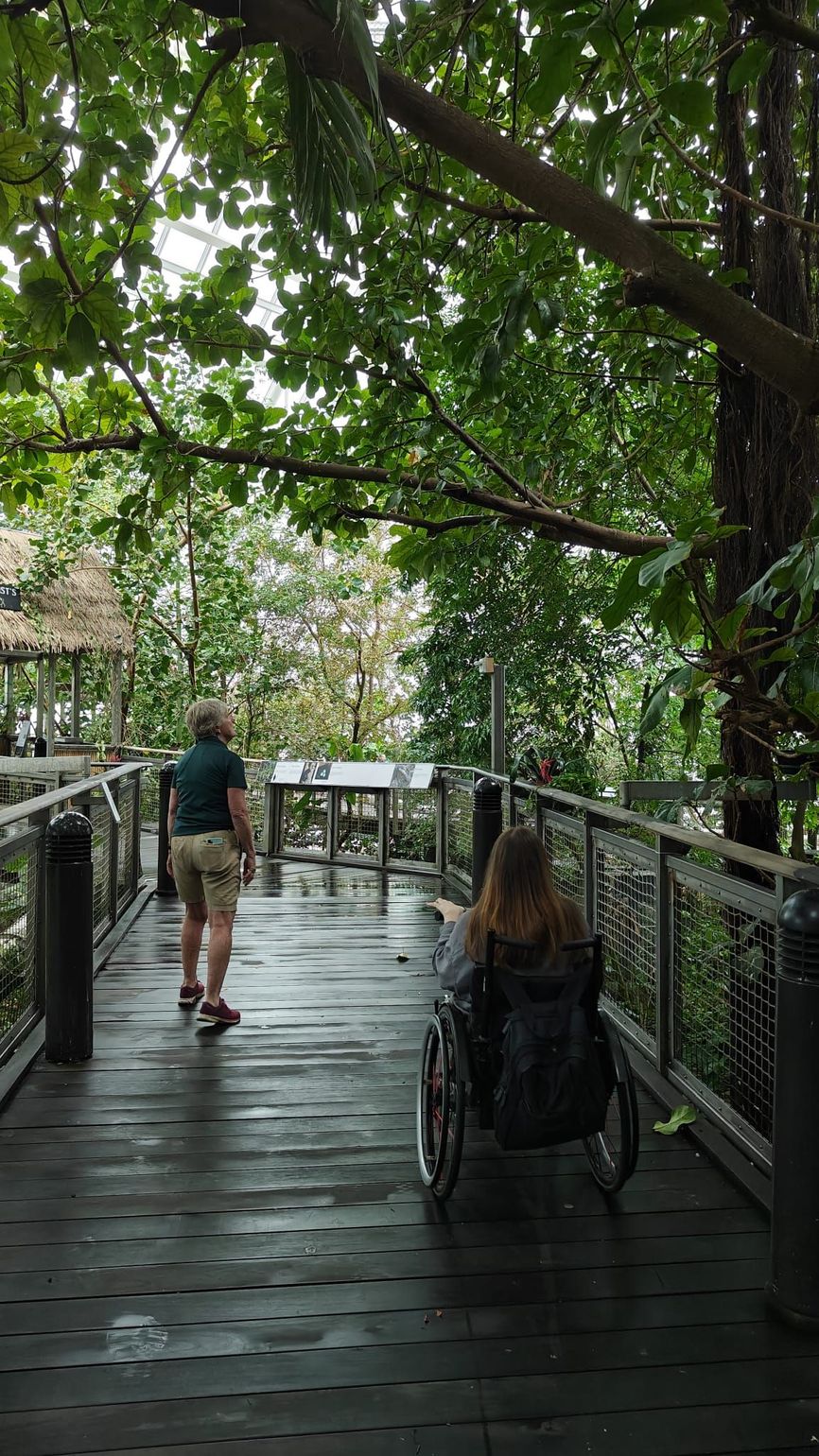 galveston moody gardens wandelpad