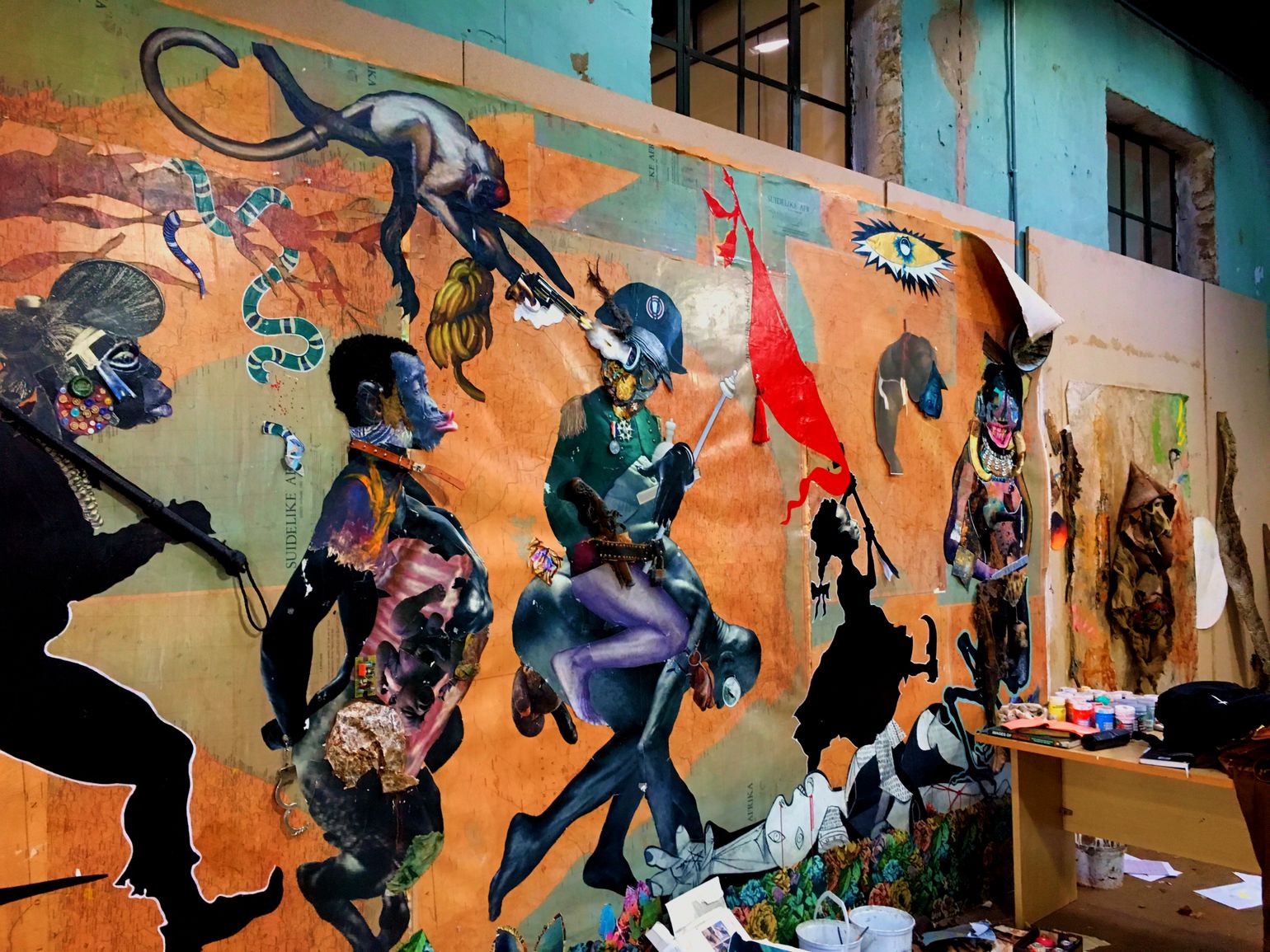 Victoria Yards Johannesburg Zuid-Afrika kunst cultuur