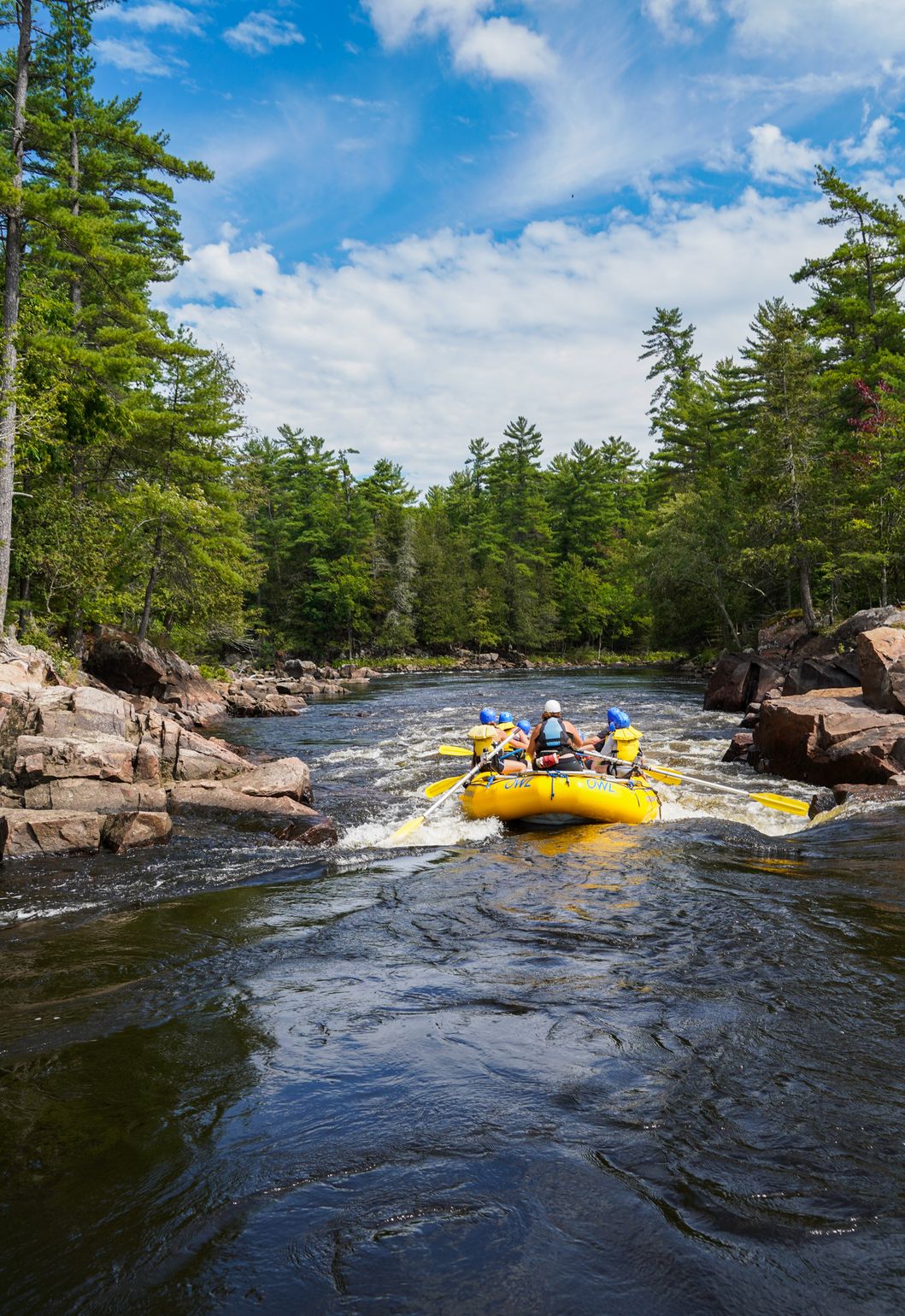 OWL rafting multi-day trip
