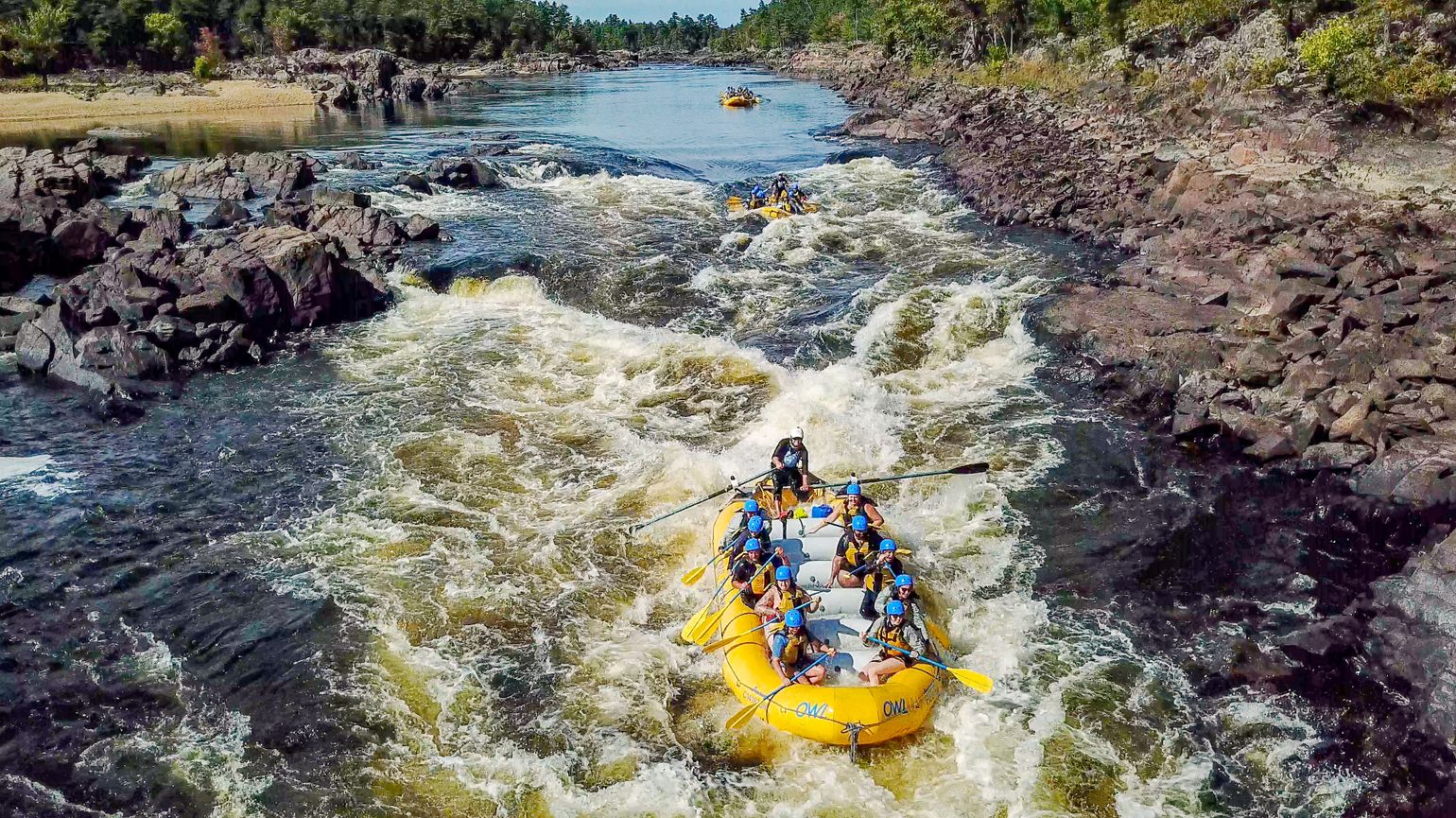 OWL rafting multi-day trip
