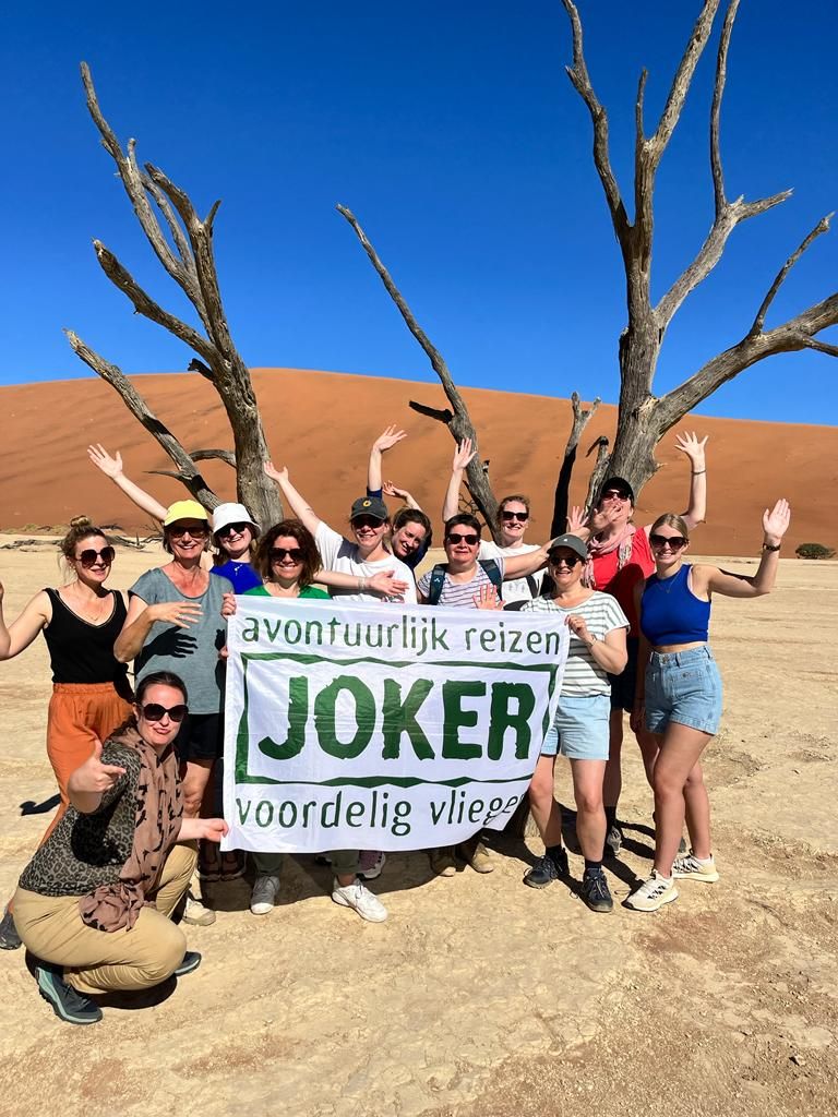 Namibië Joker woestijn